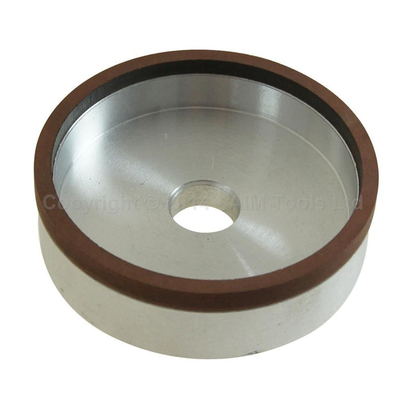 Diamond Grinding Wheel 90 Degrees Cup Grit 180 Size:100x30x20x5x5mm