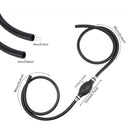 Hand Transfer Fuel Pump with Rubber Hose 8mm