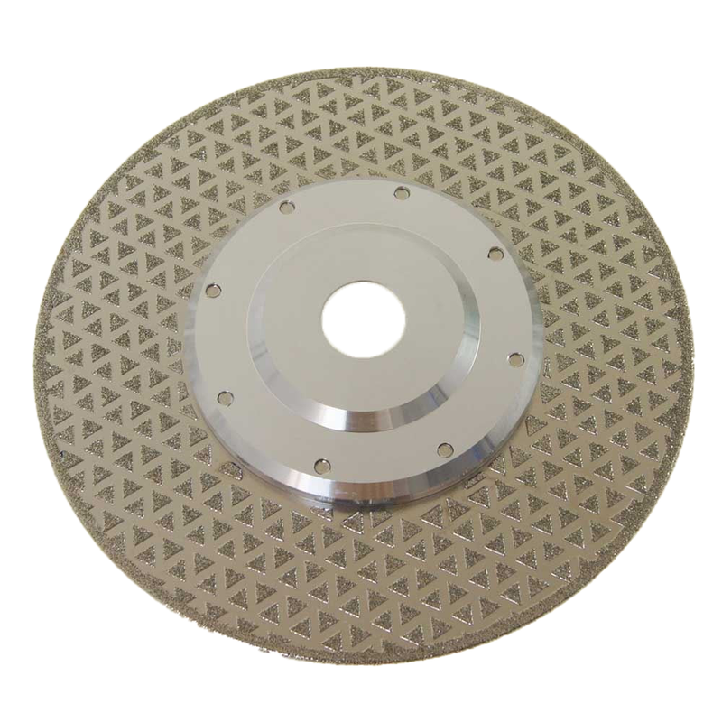 Professional Electro Plated Diamond Cutting & Grinding Disc 230mm With Flange