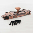 Door Safety Bolt 100mm Antique Red