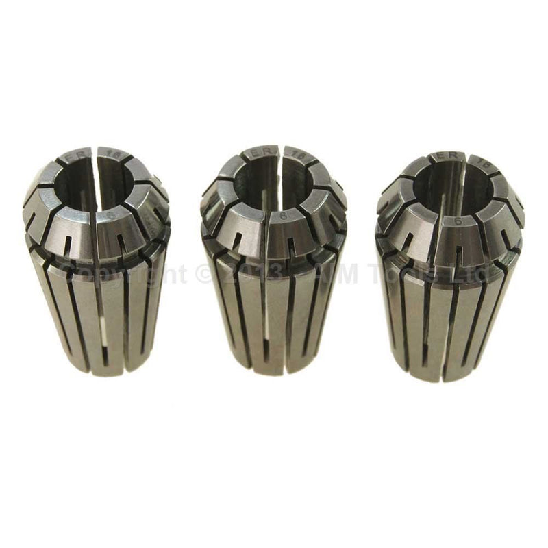 Individual Premium Collet Chuck ER16 Size 1 to 9mm