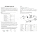 Diesel Fuel Oil Flow Meter Counter freeshipping - Aimtools