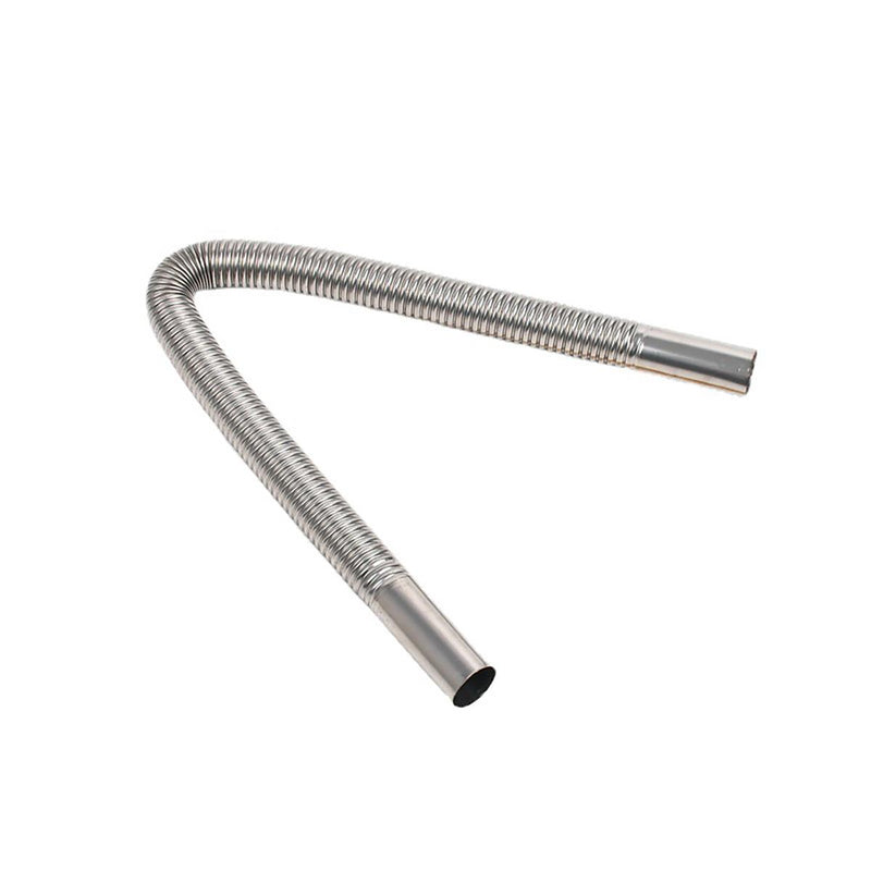 Exhaust Hose Stainless Steel Exhaust Pipe Angle Connector 25 mm Gas  Ventilation Hose Exhaust Pipe Auxiliary Heater Exhaust Pipe Accessories  with 2