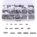 Motor Shaft Keys Set 140pcs Round Ended Feather Key Parallel Drive Shaft 3mm - 6mm