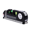 Laser Level Measuring Tape Black 250cm