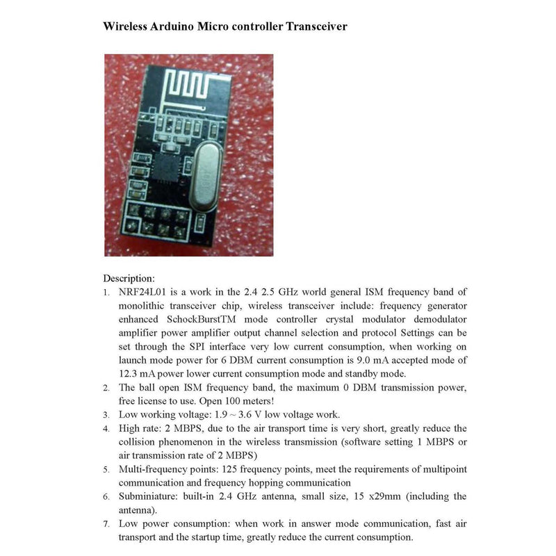 Wireless Arduino Microcontrolle?r Transceiver