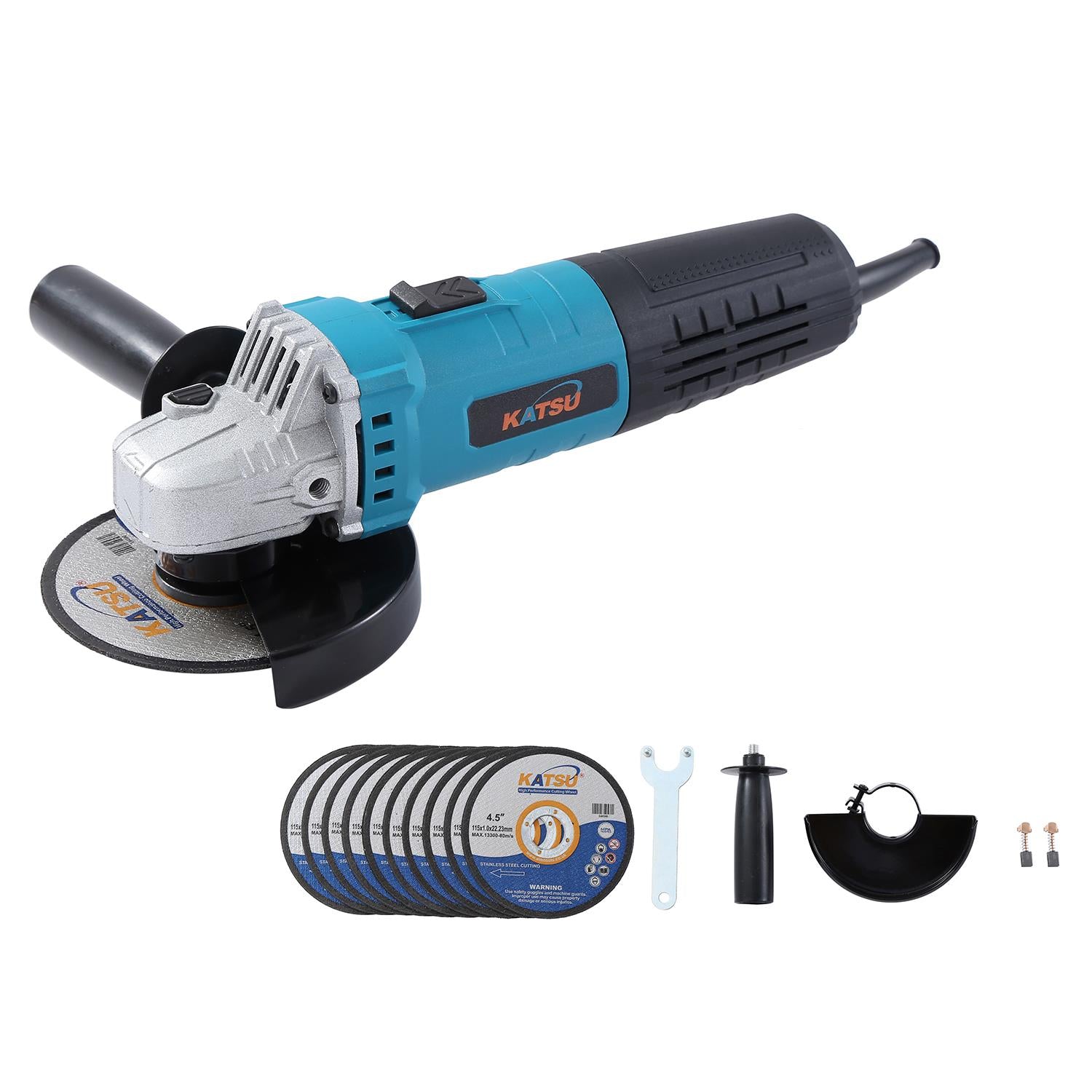 Ginder Cutter Angle grinder 125mm 710W With 10 Cutting Blades