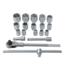 Socket Set 21pcs 3/4 Inch in Steel Case Hex