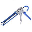 Silicone Caulking Gun 9" Grey Blue 4 Bearing Danish Style