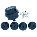 Small Air compressor Replacement Parts  Rubber Feet Kit With Mufflers