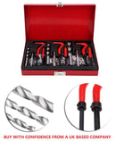 Helical Threaded Insert Kit, Professional Alloy Steel 88Pcs Set