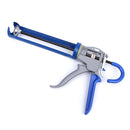 Silicone Caulking Gun 9" Grey Blue 4 Bearing Danish Style