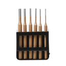 Pin Punch 6PCS Set Steel Case- size:150 mm