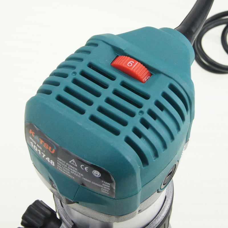 Hand Trimmer Wood Router W/ Tilt & Plunge Base 110V freeshipping - Aimtools