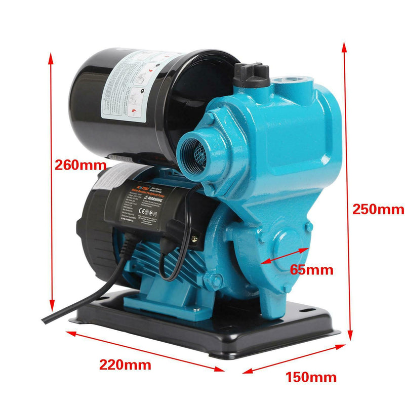 Self Priming Water Booster Pump 120W freeshipping - Aimtools